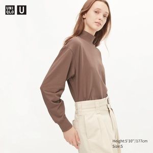 Uniqlo U Heattech Mock Neck Shirt
